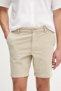 BOSS шорти чоловічі бавовняні з еластаном Kane1 бежеві regular waist 50555859