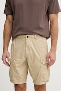 Napapijri szorty cargo męskie bawełniane Noto 2.0 beżowe regular waist NP0A4HOQN3D1