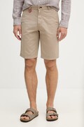 Joop! šortky pánske bavlnené s elastanom béžové regular waist 30102856