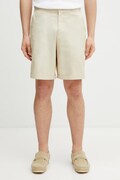 Fred Perry szorty męskie bawełniane beżowe regular waist S2301