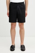 Fred Perry szorty męskie bawełniane czarne regular waist S2301