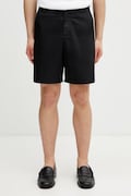 Fred Perry szorty męskie bawełniane czarne regular waist S2301