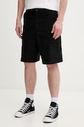Oakley szorty cargo męskie bawełniane z elastanem czarne FOA407896