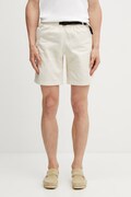 Gramicci W?S G-SHORT szorty bawełniane męskie beżowe regular waist G201.OGT