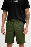 United Colors of Benetton šortky chino pánske bavlnené zelené 4W3LU9014