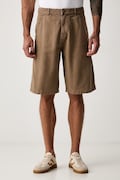 United Colors of Benetton шорти чоловічі бавовняні коричневі regular waist 4FHKU901H