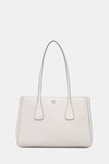 Calvin Klein kabelka typu shopper dámska z imitácie kože biela LV04F3442G