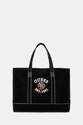 Guess torebka bawełniana kolor czarny V6RZ04 WL000