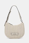 Karl Lagerfeld torebka K/WEAVE kolor beżowy B1W30080