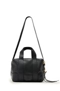 AllSaints torebka skórzana kolor czarny W509XD