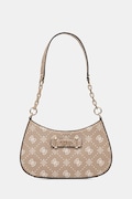 Τσάντα Guess CARRIE χρώμα: μπεζ, HWGP98 98180
