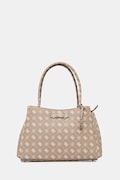 Τσάντα Guess CARRIE χρώμα: μπεζ, HWGP98 98220