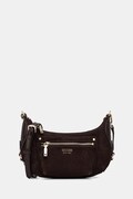Guess torebka zamszowa MARSHA kolor brązowy HWSG95 01720