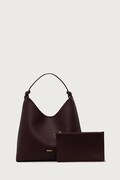 DKNY torebka shopper damska z imitacji skóry bordowa R54CAO07