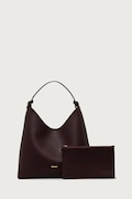 DKNY torebka shopper damska z imitacji skóry bordowa R54CAO07