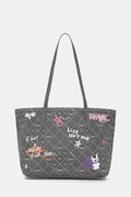 Zadig&Voltaire shopper torba ženska iz umetnega usnja Z SHOPPER MONOGRAM TAG siva LWBA04281