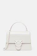 Pinko torebka skórzana kolor biały 100066 A315