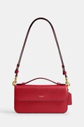 Coach Elora Top Handle geantă crossbody damă din piele roșie CCY30