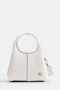 Coach torebka crossbody damska skórzana Lana 19 biała CCY32