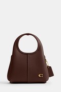 Coach torebka skórzana Lana 19 kolor brązowy CCY32