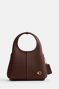 Coach torebka skórzana Lana 19 kolor brązowy CCY32
