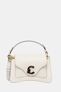 Coccinelle torebka skórzana C-ME CALF&MARB kolor beżowy E1 U4G 18 02 01