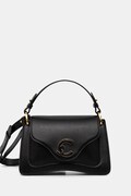 Coccinelle torebka skórzana C-ME CALF&MARB kolor czarny E1 U4G 18 02 01