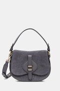 Coccinelle geantă crossbody pentru femei din piele întoarsă MAVERY SUEDE gri E1 U7H 18 02 01
