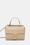 Coccinelle torebka skórzana ARLETTIS PLISSE kolor beżowy E1 UD9 55 B7 01