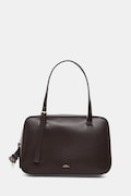 A.P.C. crossbody kabelka dámska kožená SAC VIRGINIE BOX hnedá PXBMW.F67017