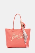 Liu Jo torebka shopper damska bawełniana różowa AA6200 T546A