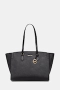 MICHAEL Michael Kors bőr táska fekete, 30R6GQ6T7L