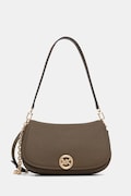MICHAEL Michael Kors чанта crossbody дамска от кожа зелена 30R6GY5S2L