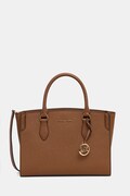 Kožená kabelka MICHAEL Michael Kors hnedá farba, 30R6GQ6S2L