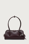 Calvin Klein baguette torbica za žene od imitacije kože bordo LV04F3369G