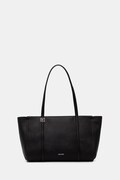 Calvin Klein kabelka typu shopper dámska z imitácie kože čierna LV04F3424G