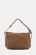 Marella torebka zamszowa MLAPUZZLE kolor brązowy 2613513056200