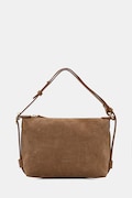 Marella torebka zamszowa MLAPUZZLE kolor brązowy 2613513056200