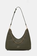Calvin Klein klasična torbica ženska iz umetnega usnja zelena LV04F3495G