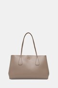 Calvin Klein torebka shopper damska z imitacji skóry brązowa LV04F3502G
