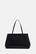 Calvin Klein torebka shopper damska z imitacji skóry czarna LV04F3502G