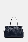 Tory Burch torebka tote damska z imitacji skóry Ella granatowa 178767