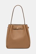 Tory Burch torebka tote damska skórzana Romy beżowa 179986