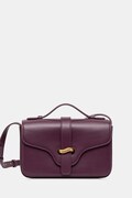 Emporio Armani torebka crossbody damska skórzana fioletowa EW004419 AF25356