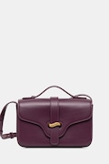 Emporio Armani torebka crossbody damska skórzana fioletowa EW004419 AF25356