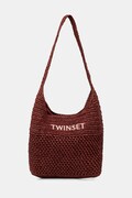 Twinset пляжна сумка жіноча плетена коричнева 261TD8310