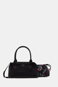 Twinset borsa tote da donna in similpelle nero 261TD8141