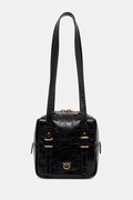 Pinko Μικρή τσάντα γυναικεία δερμάτινη μαύρη 106465 A315