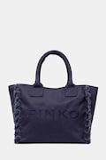 Pinko torebka shopper damska jeansowa niebieska 106673 A3A4