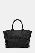 Pinko borsa shopper da donna intrecciata nera 106673 A39Y
